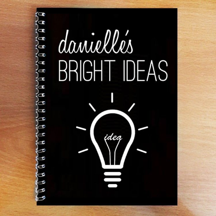 Personalised Photo Notebook - Bright Ideas A5